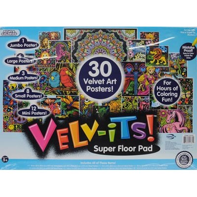Velv-its Super Coloring Posters by Horizon Group USA   4455953